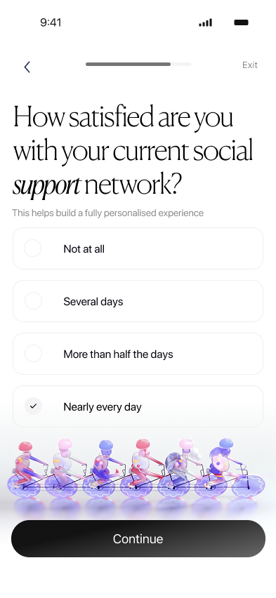 Onboarding — step 5, Unloop (iOS sample screen)
