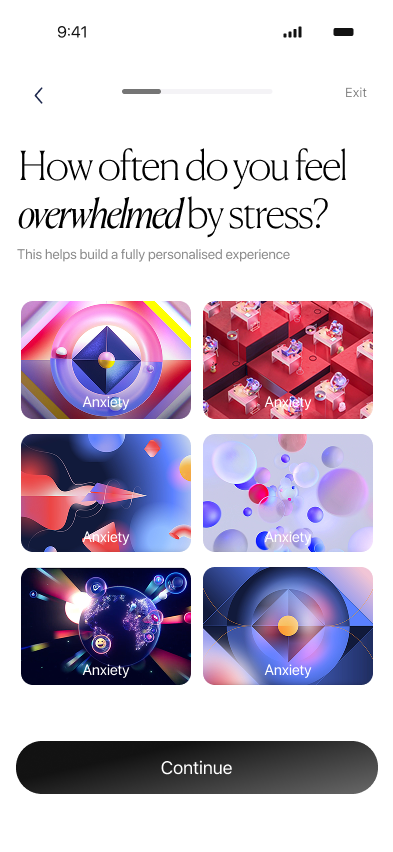 Onboarding — step 4, Unloop (iOS sample screen)