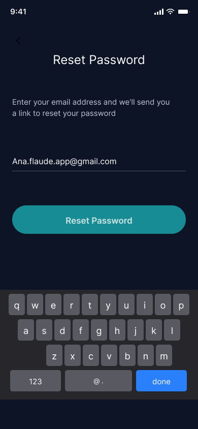 Sign up — step 10, Luminary (iOS sample screen)